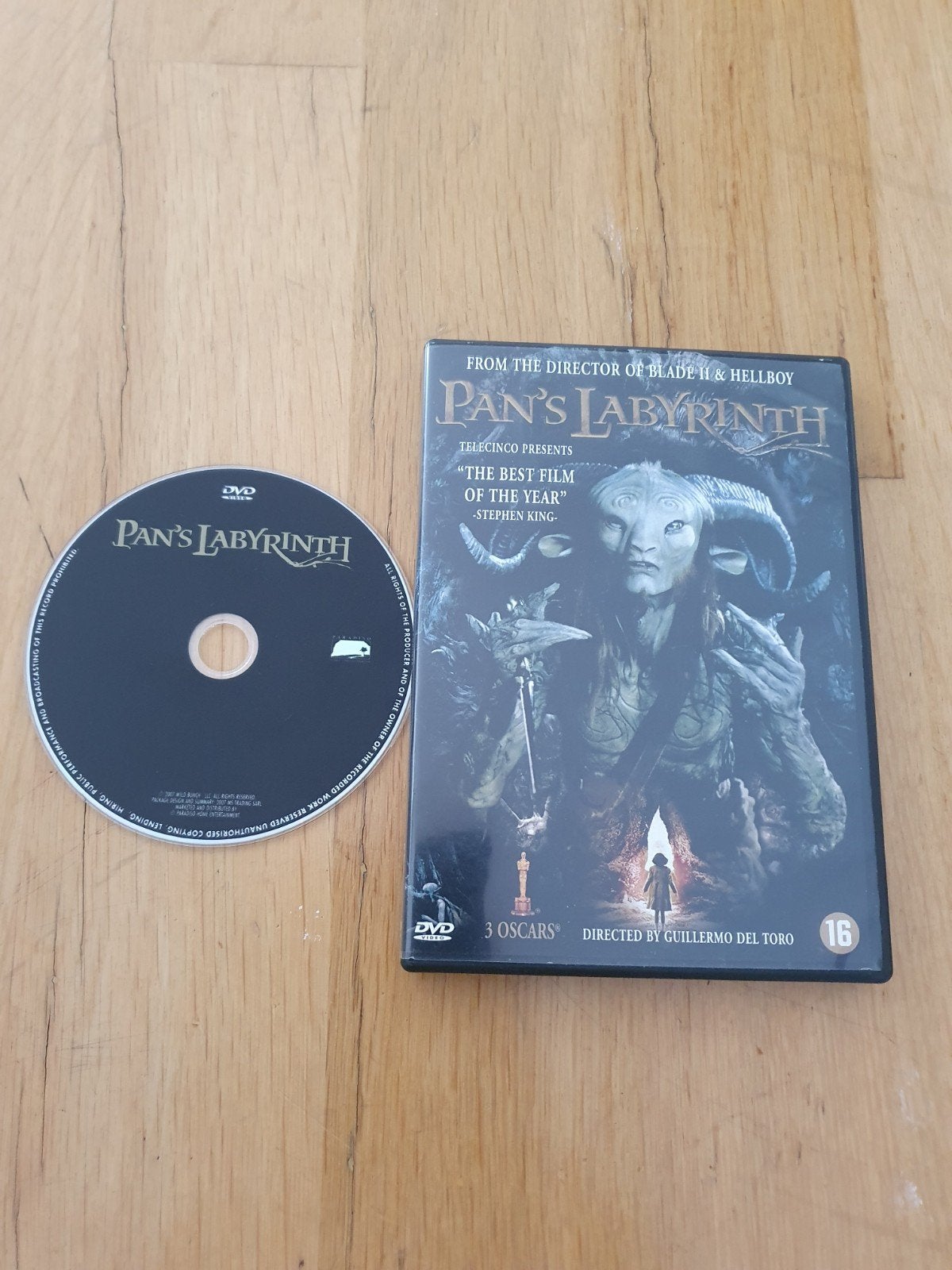 Pan's Labyrinth DVD - Guillermo del Toro (NL ond.), Vanaf 16 jaar, Ophalen of Verzenden, Zo goed als nieuw