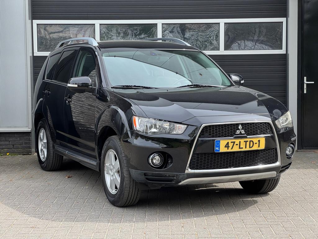 Mitsubishi Outlander 2.0 Intro Edition Airco, NAP, 1998 cc, 4 cilinders, Zwart, Origineel Nederlands