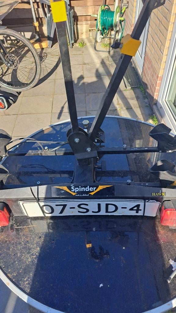 Spinder Fietsendrager voor Trekhaak - Gebruikt, Ophalen of Verzenden, 2 fietsen, Gebruikt, Trekhaakdrager