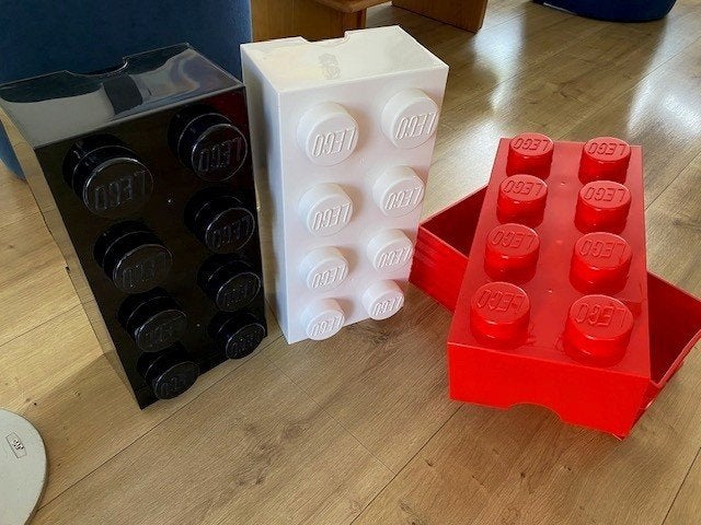 Opbergboxen voor lego, Ophalen of Verzenden, Gebruikt