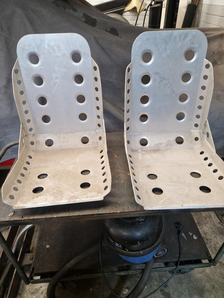 Aluminium kuipstoelen voor race of hotrod, Ophalen of Verzenden, Gebruikt, Universele onderdelen