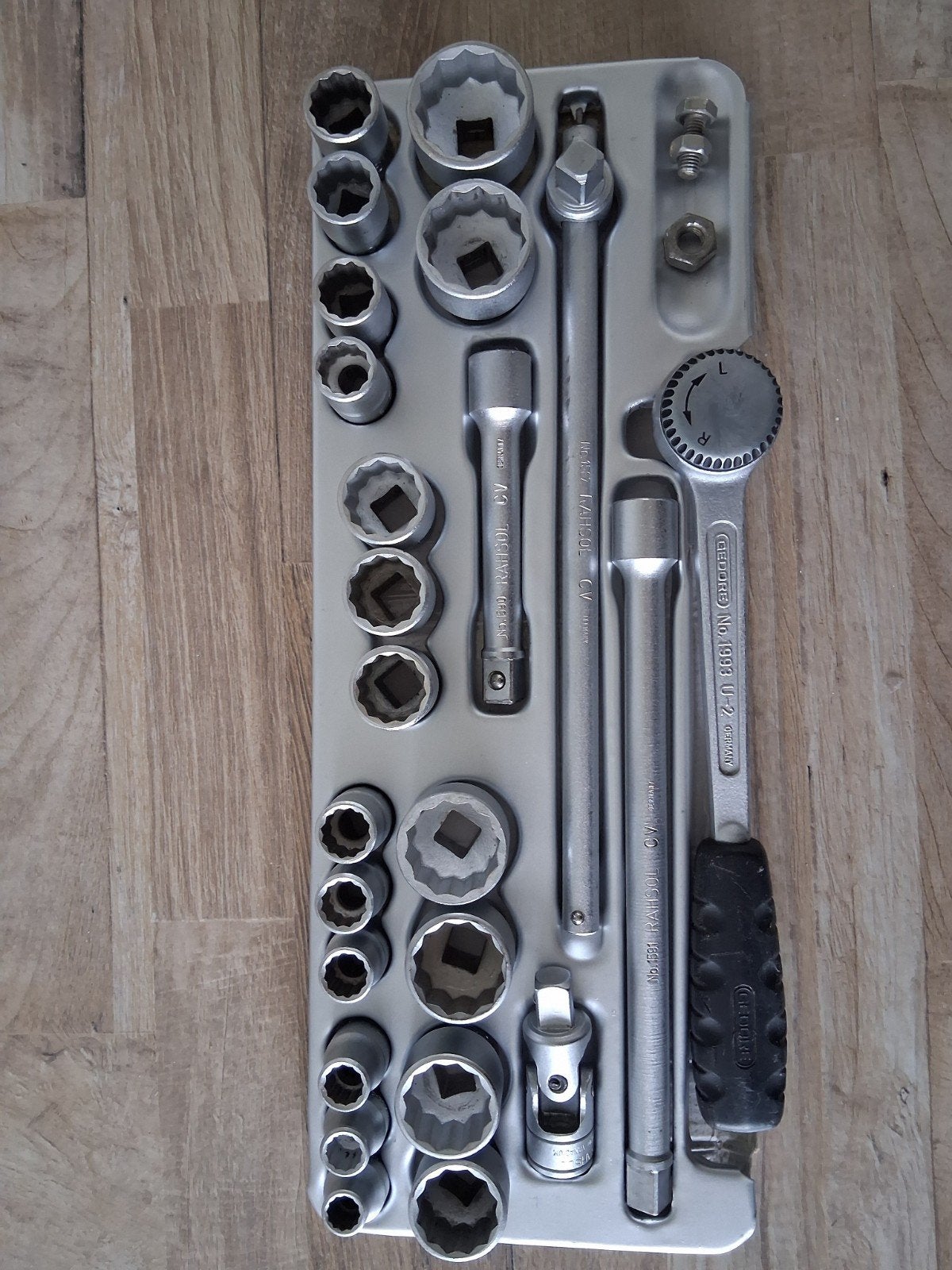 Gedore 1/2 doppenset 10mm t/m 32mm, Auto diversen, Ophalen