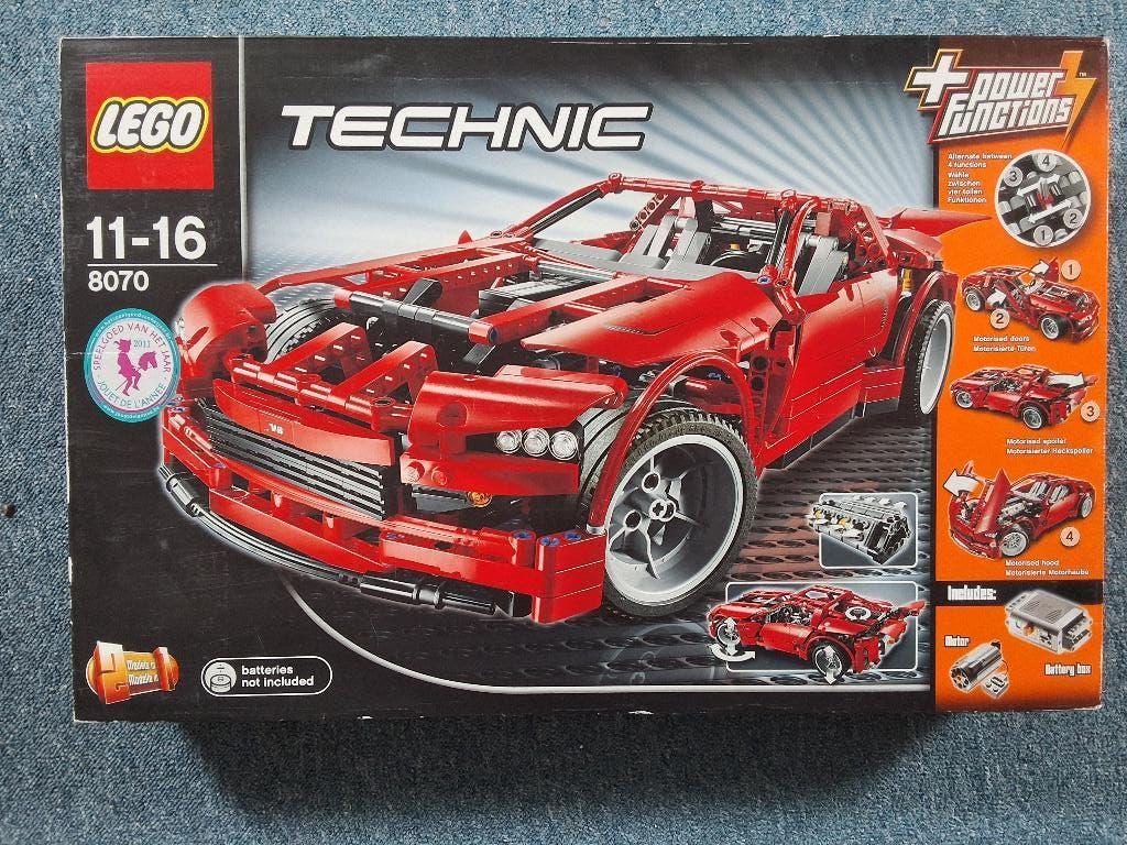 8070 LEGO Technic Super Car, Ophalen, Lego, Nieuw, Technic