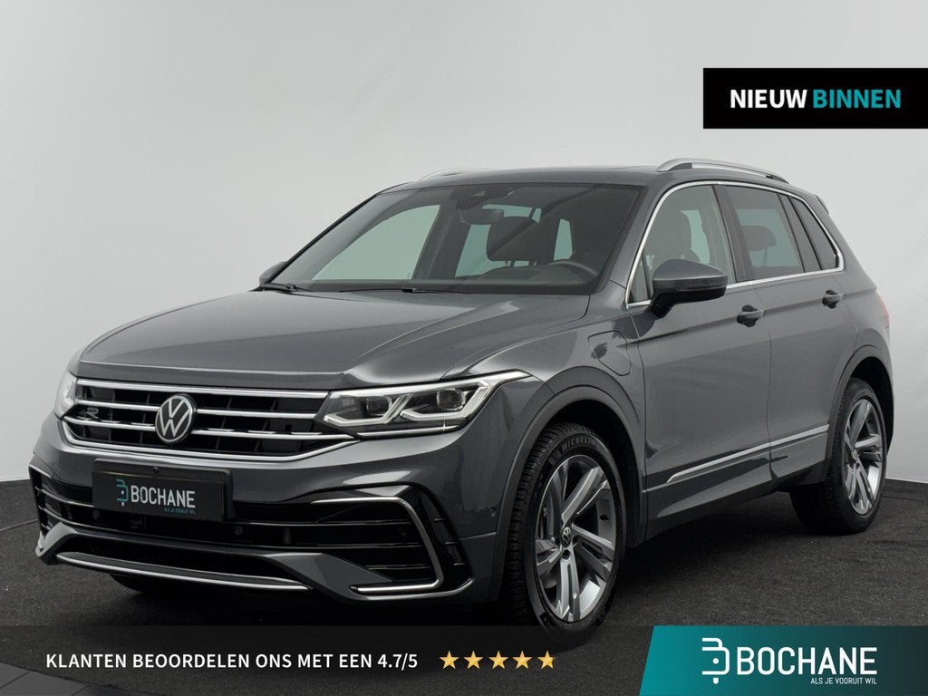 Volkswagen Tiguan 1.4 TSI 245pk DSG eHybrid R-Line Business, Auto's, Stof, 4 cilinders, Met garantie (alle), Hybride Elektrisch/Benzine