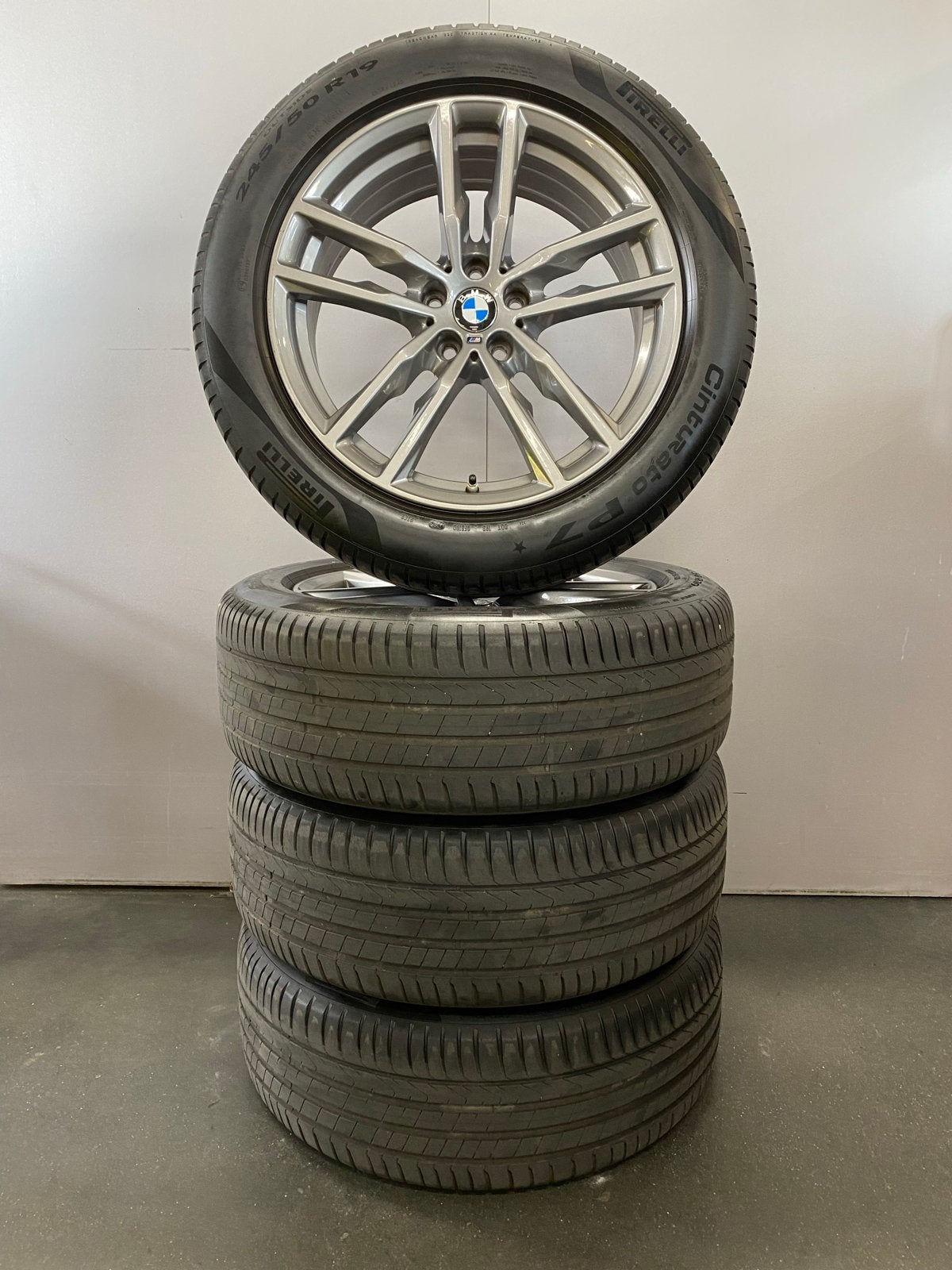 BMW X3 G01 X4 G02 19 inch velgen met Pirelli zomerbanden, Banden en Velgen, Personenwagen, Zomerbanden, Ophalen