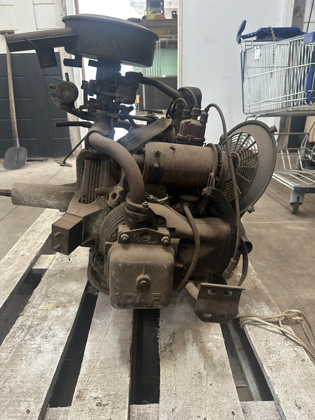 DAF motor blok, Ophalen, Zo goed als nieuw, Minder dan 1400 rpm