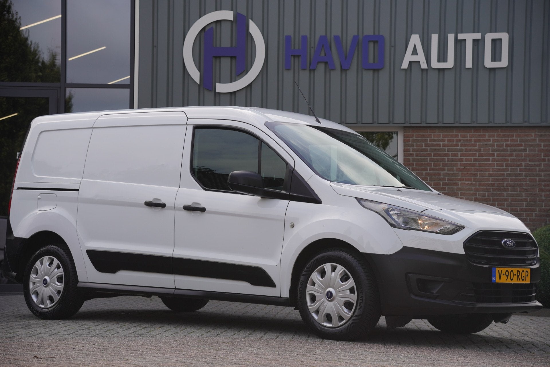 Ford Transit Connect 1.0 Benzine L2, SCHUIFDEUR, BTW-BPM-VRI, Voorwielaandrijving, Start-stop-systeem, Wit, Bedrijf