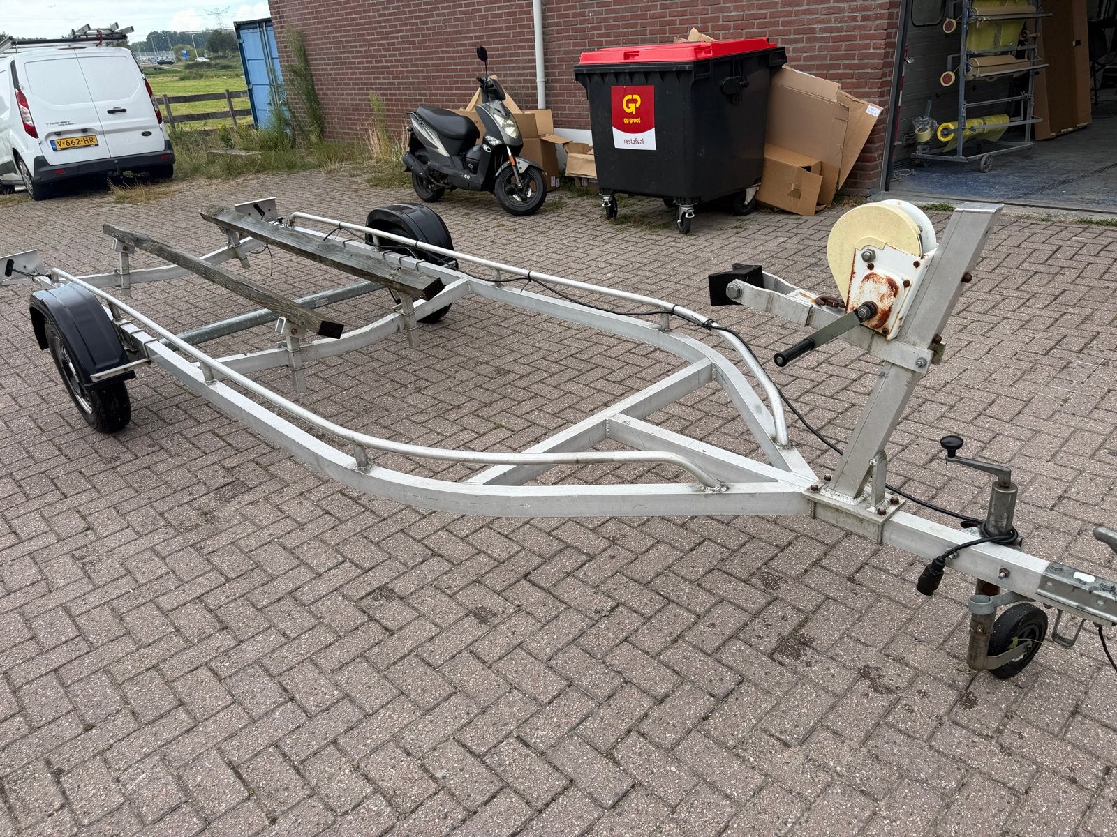 KNOTT Boottrailer VG 7-L - 750 kg aslast, Ophalen, Gebruikt