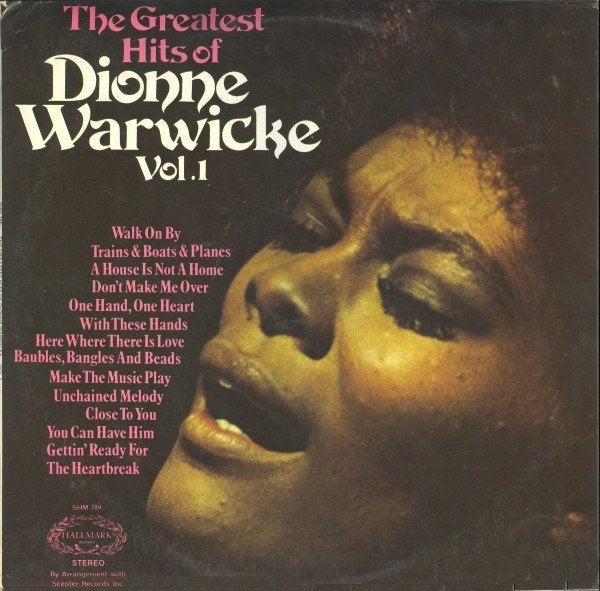 The Greatest Hits Of Dionne Warwicke Vol. 1, Ophalen of Verzenden, Gebruikt