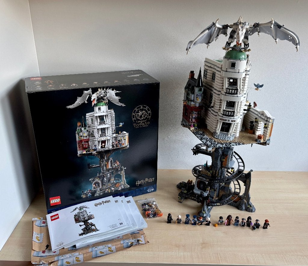 Lego Harry Potter 76417 Gringotts Wizarding Bank, Lego, Harry Potter, Ophalen of Verzenden, Complete set