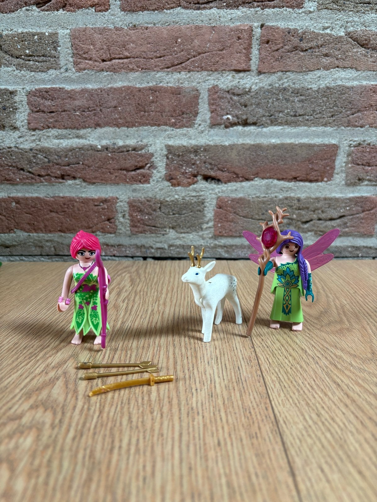 Playmobil Hert met jager en fee, Ophalen, Gebruikt