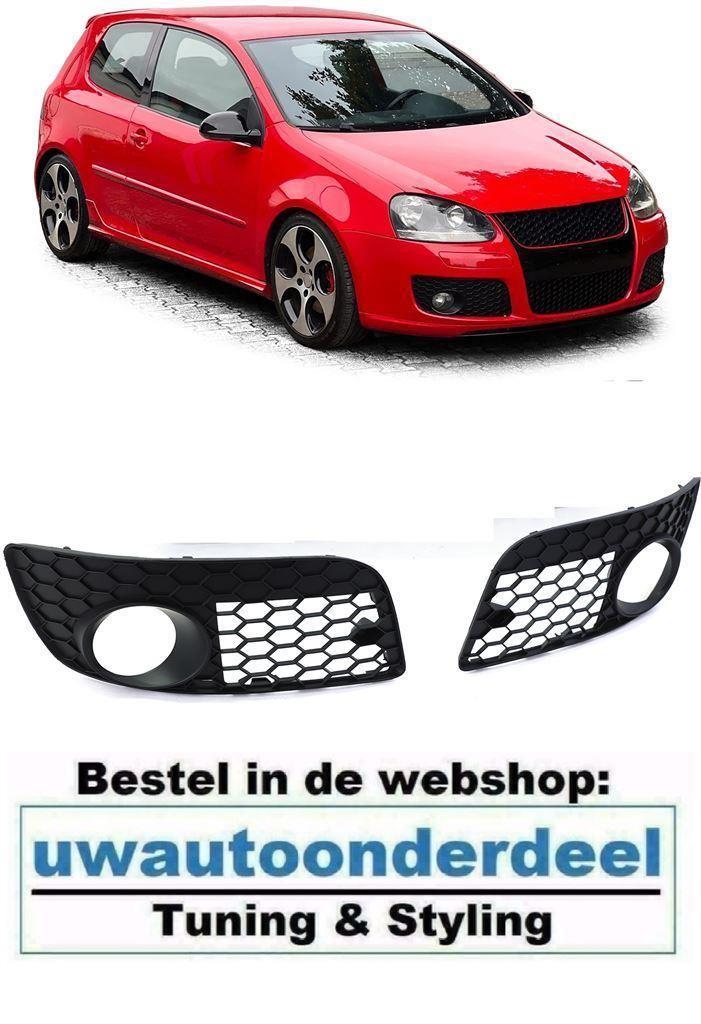 Tropenrooster Grill Links en Rechts Geschikt Voor Golf 5 GTI, Verzenden, Automotive Parts, A.parts@hotmail.nl, Trasmolenlaan 12 3447 GZ Woerden