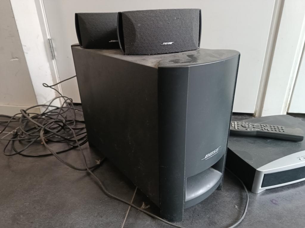 Bose PS3-2-1 II Powered Speaker System - Compleet, Gebruikt, 2.1-systeem, Dvd-speler, Ophalen