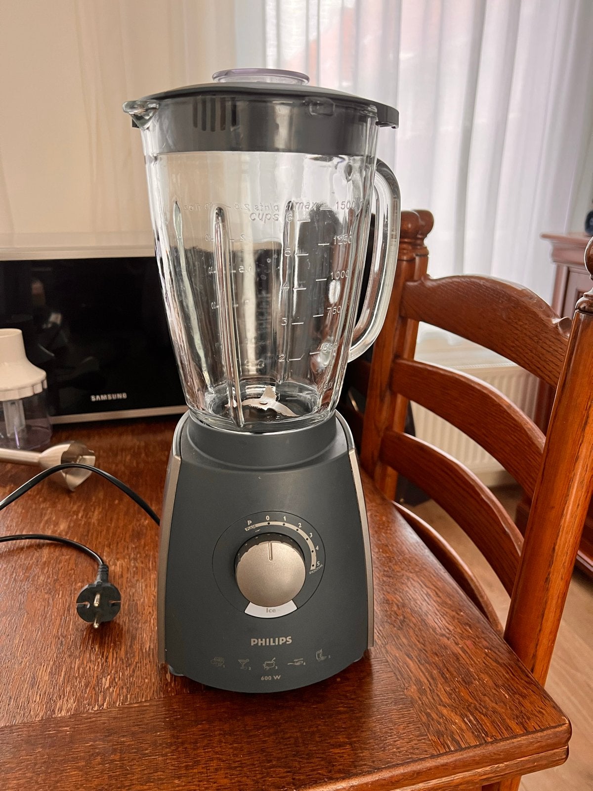 Philips Blender 600W - Ophalen Amsterdam Zuid, Ophalen, Gebruikt, Blender