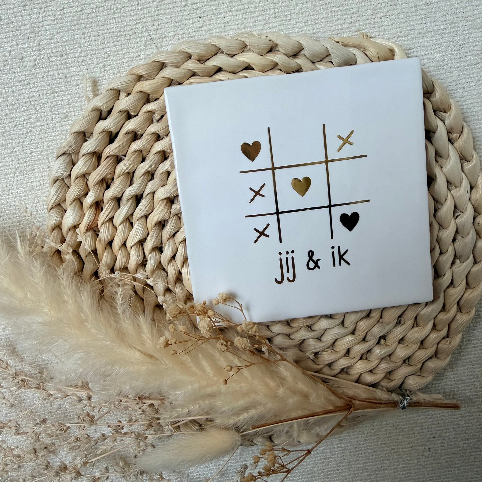 Tegeltje tekst, Nieuw, Ophalen of Verzenden, Handgemaakt, Tegeltje