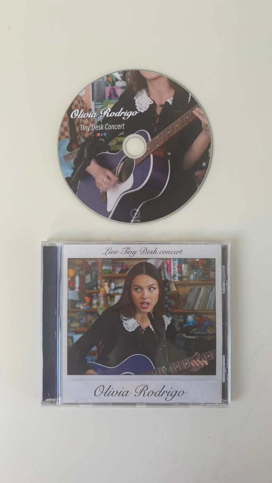 Olivia Rodrigo | Tiny desk Cd bootleg fan-made, Ophalen of Verzenden, Nieuw in verpakking