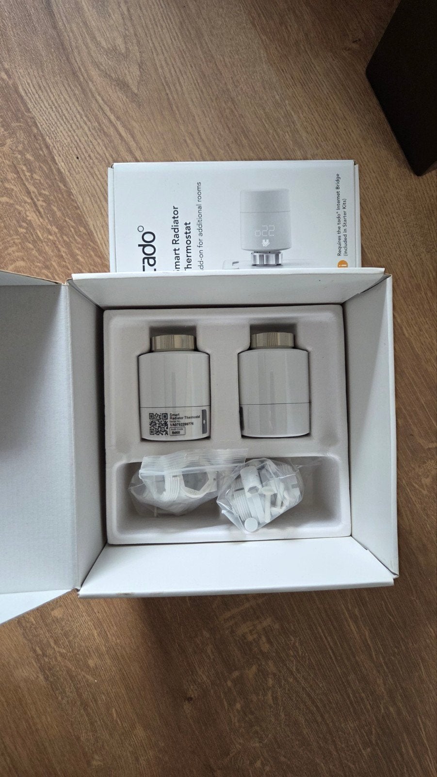 Tado Slimme Radiatorknop - Add-on (3 stuks), Ophalen of Verzenden, Slimme thermostaat, Nieuw