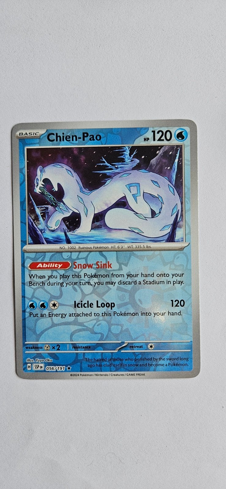 Pokémon Surging Sparks #56, Ophalen of Verzenden, Zo goed als nieuw