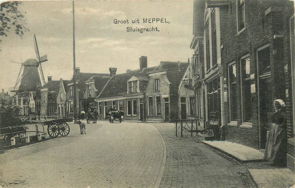 388-311-007 Meppel Sluisgracht, Verzenden, Voor 1920, Drenthe