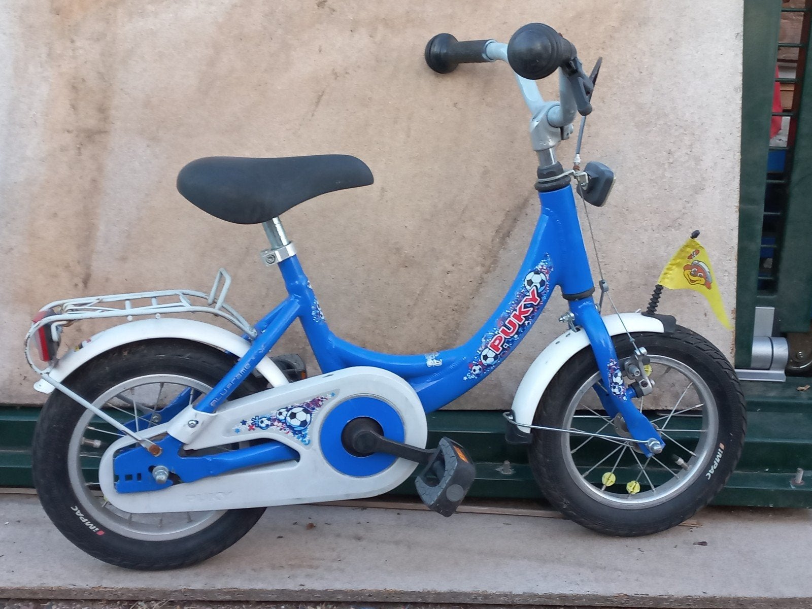 Pucky fietsje 12 inch GERESERVEERD VOOR GER, Ophalen, Terugtraprem, Gebruikt, Puky