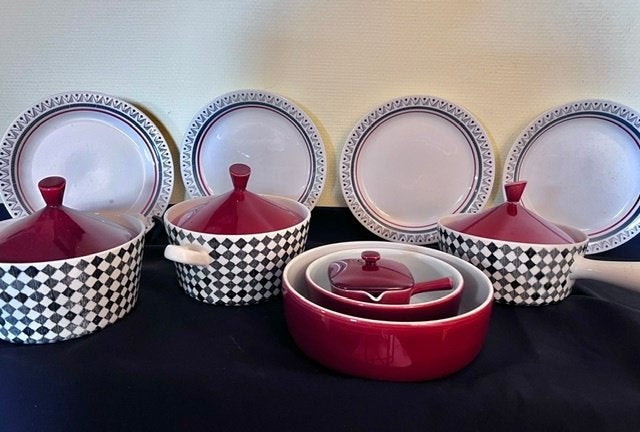 Vintage servies, Antiek en Kunst, Antiek | Keramiek en Aardewerk, Ophalen of Verzenden