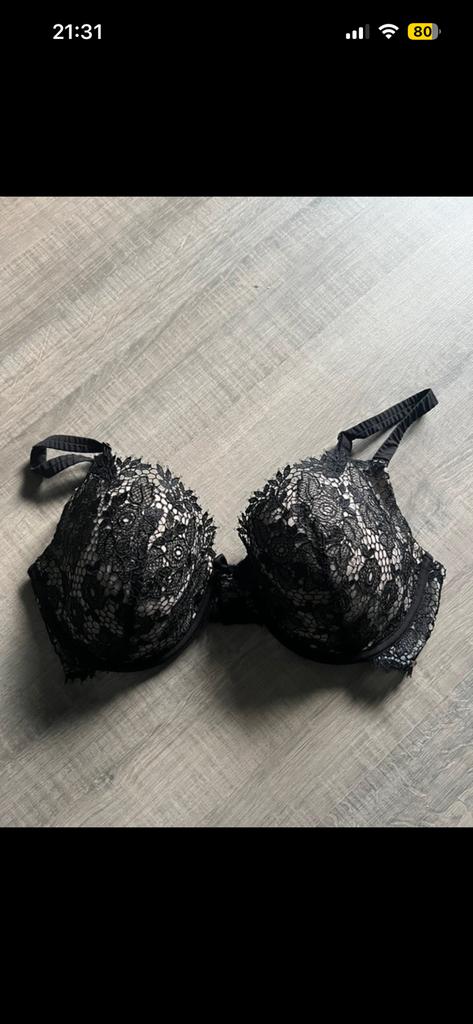 ZGAN BH Hunkemoller noir 70E, Kleding | Dames, Ondergoed en Lingerie, Ophalen of Verzenden, Zwart, BH