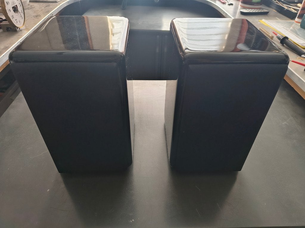2 Boekenplank speakers, Audio, Tv en Foto, Zo goed als nieuw, Minder dan 60 watt, Boekenplank luidspreker, Ophalen