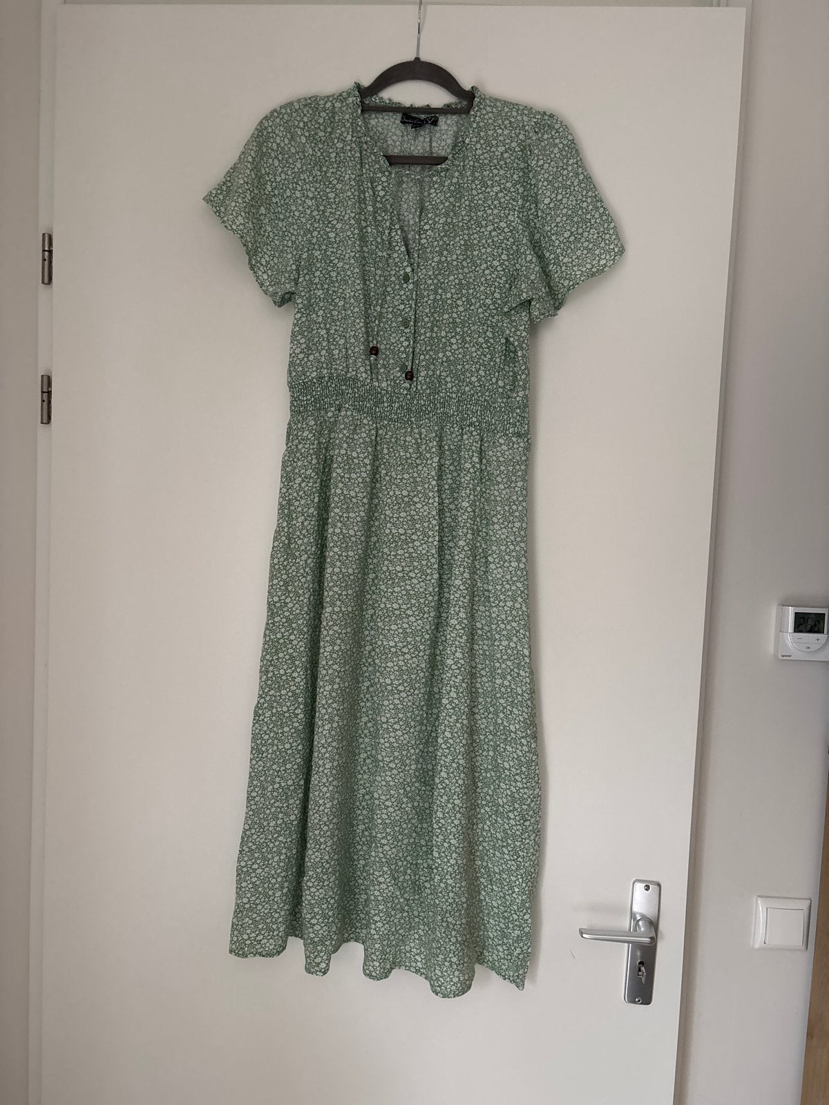 Smashed Lemon midi jurk met bloemenprint - Maat L, Kleding | Dames, Maat 38/40 (M), Ophalen of Verzenden, Zo goed als nieuw, Onder de knie