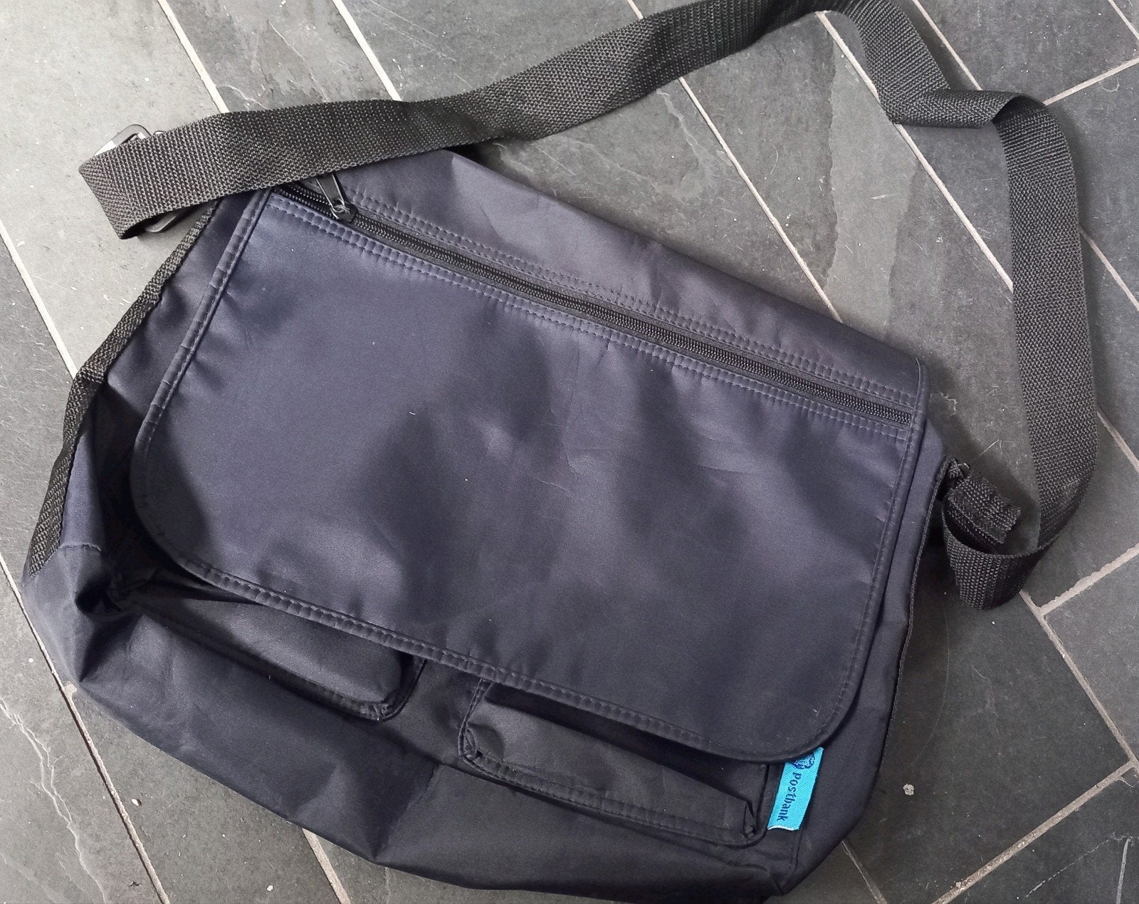Nieuwe POSTBANK tas - Collectors item!, Sieraden, Tassen en Uiterlijk, Ophalen of Verzenden, Nieuw, Blauw, Overige merken