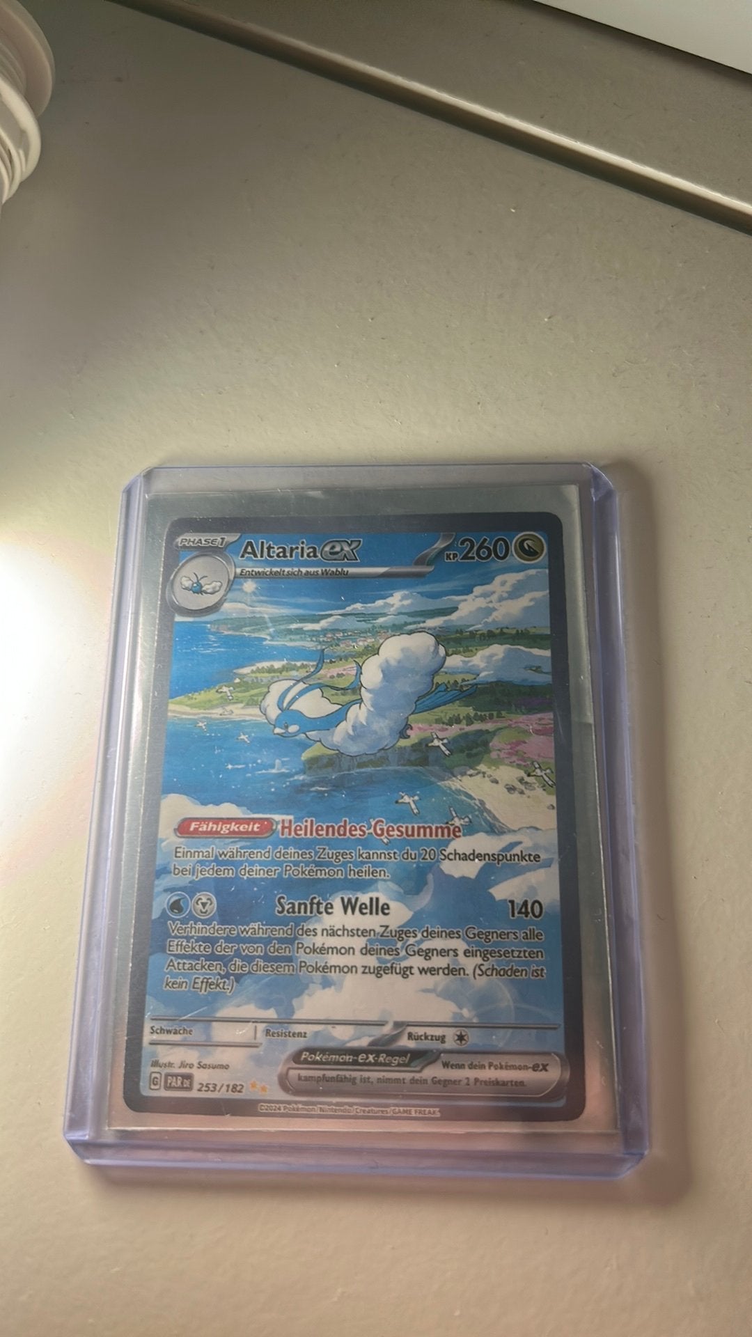 Altaria EX pokemonkaart, Ophalen of Verzenden, Zo goed als nieuw