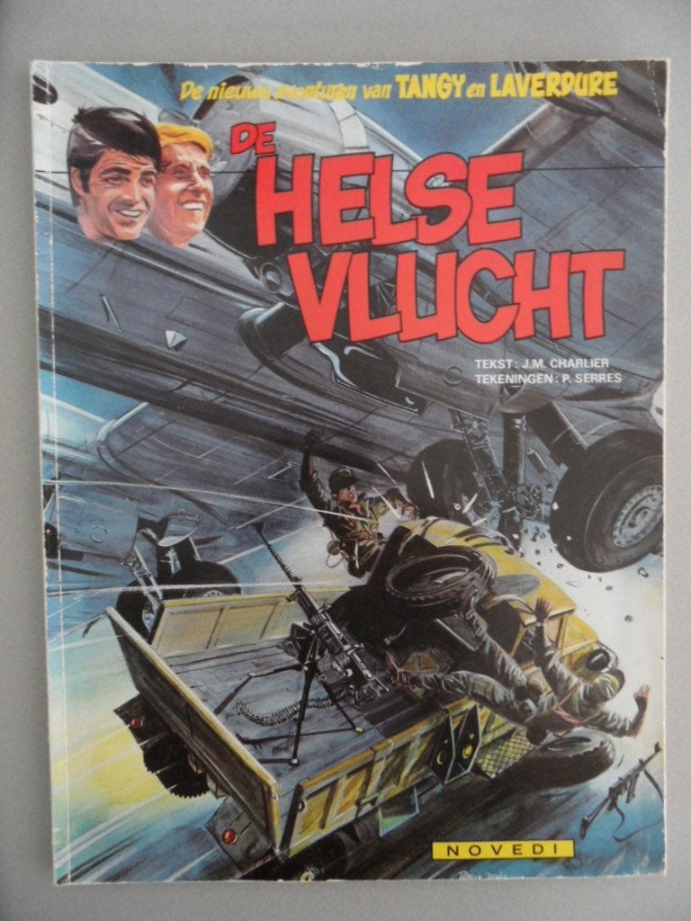 Tangy en Laverdure. Nr 23 De Helse Vlucht. 1982, Eén stripboek, Ophalen of Verzenden, Gelezen