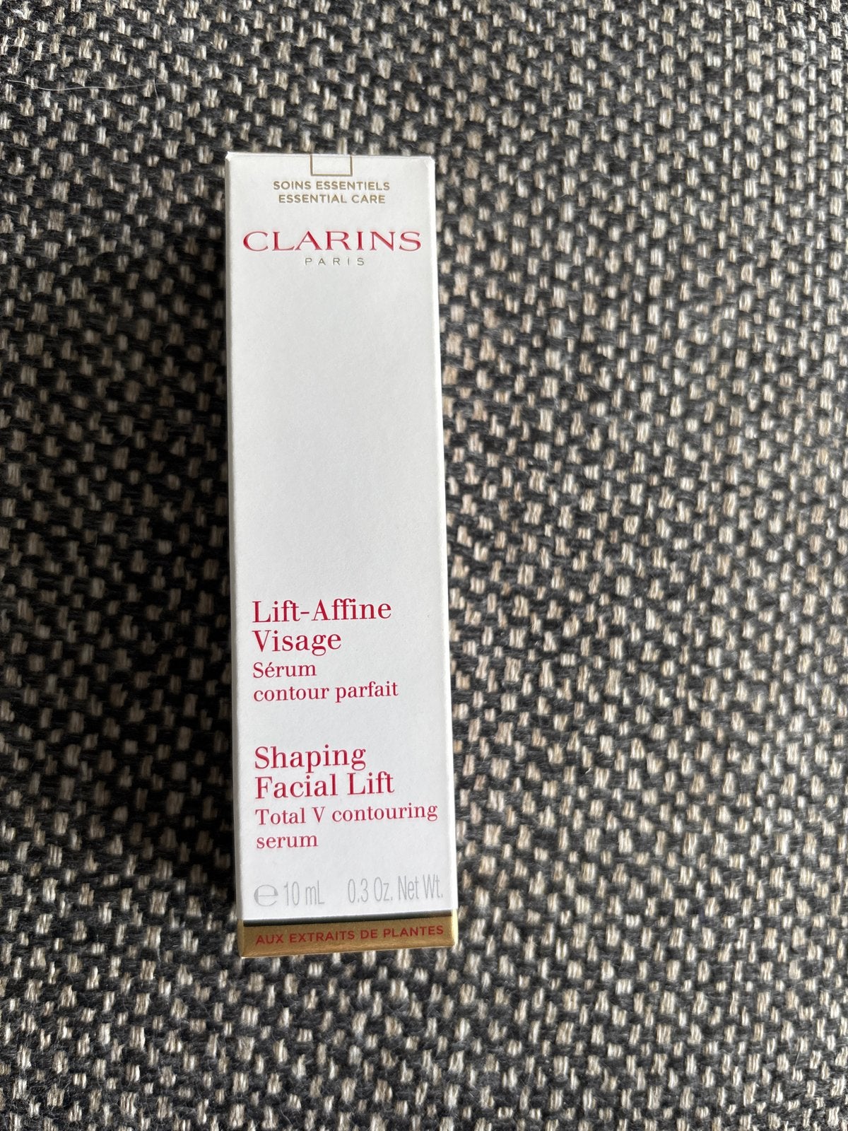 Clarins Lift-Affine Visage Serum - 10 ml, Ophalen of Verzenden, Zo goed als nieuw, Gehele gezicht, Verzorging