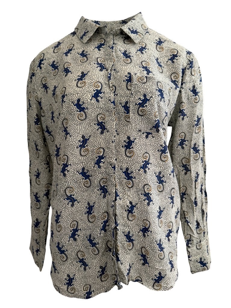 Sissy Boy blouse L, Blauw, Ophalen of Verzenden, Zo goed als nieuw