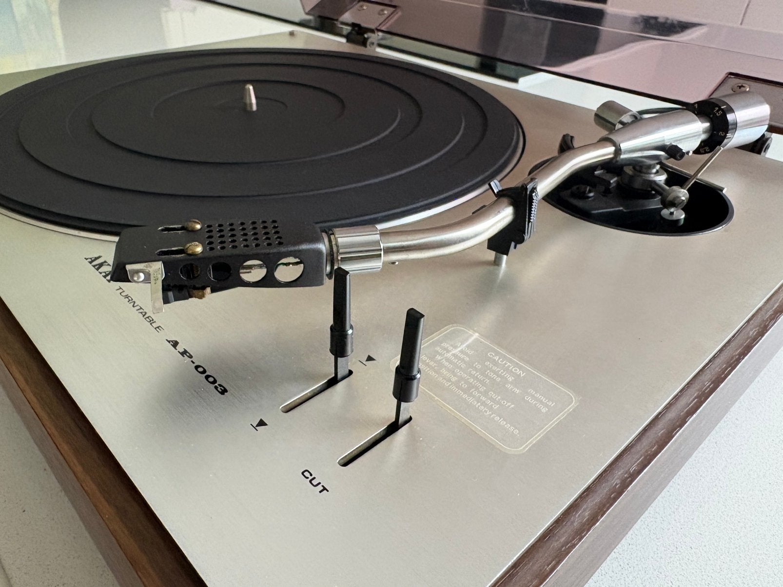 Akai AP 003, Audio, Tv en Foto, Platenspelers, Verzenden, Akai