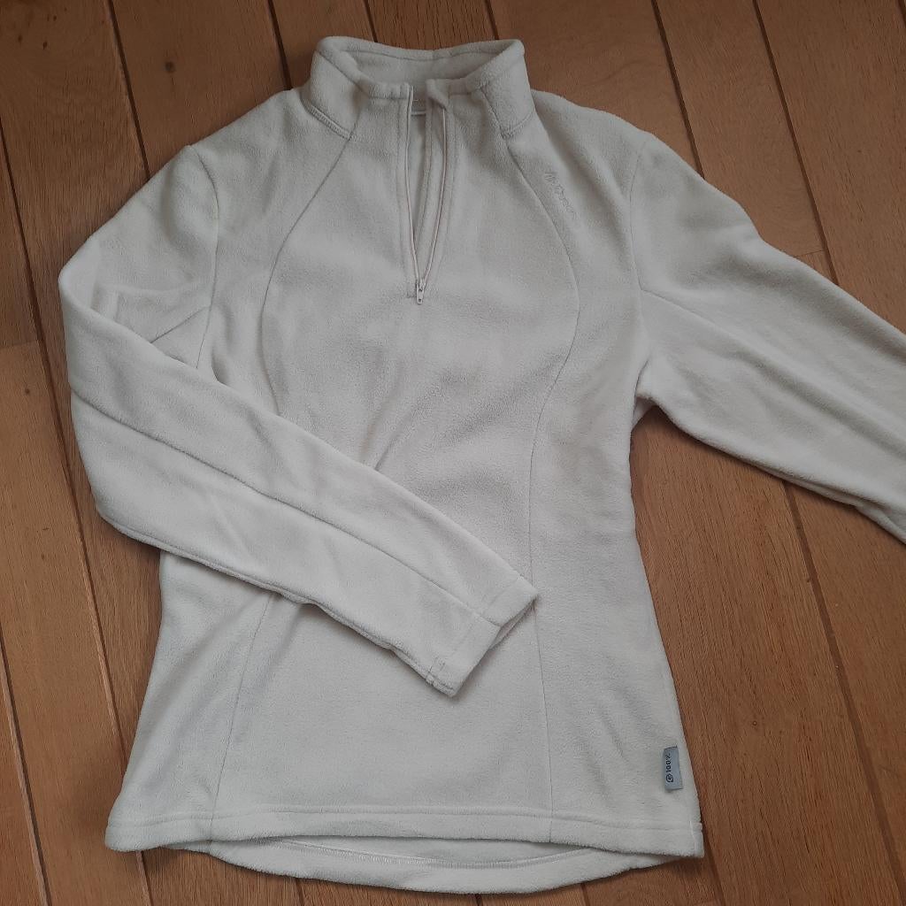 Quechua fleece zip neck koltrui beige maat M - nieuw -, Ophalen of Verzenden, Nieuw, Maat 38/40 (M), Beige