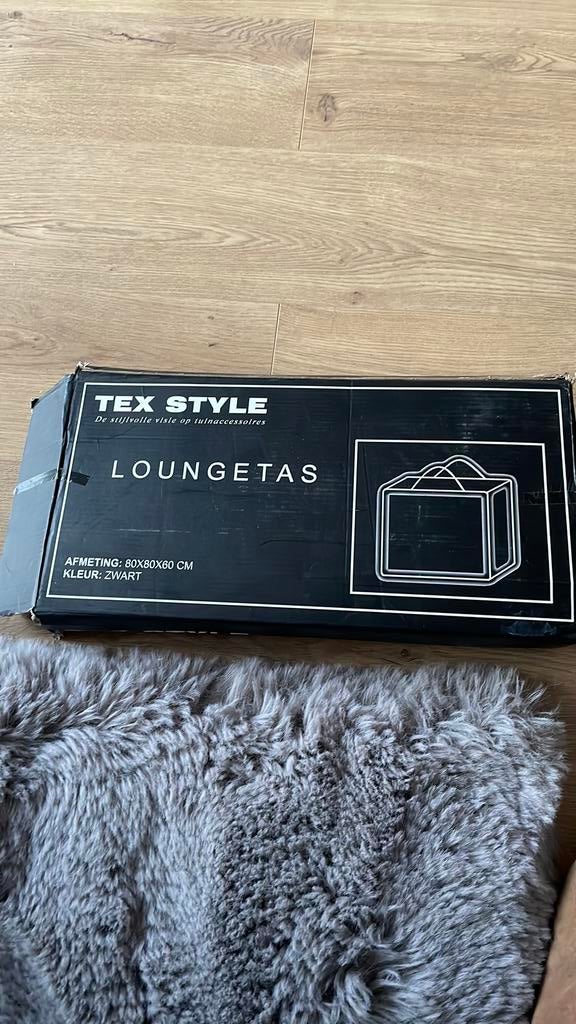 Loungetas, Tuin en Terras, Ophalen of Verzenden, Zo goed als nieuw, Overige materialen, 2 zitplaatsen
