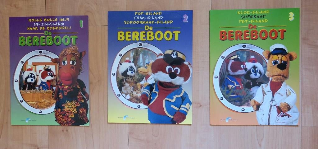 De Bereboot 3 stripboeken beren boot beer, Gelezen, Bridge publishing, Ophalen of Verzenden, Meerdere stripboeken