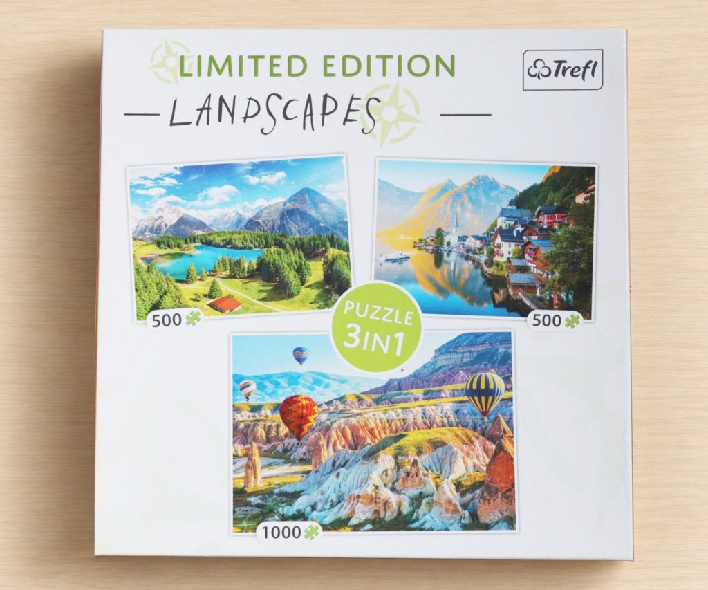Trefl Limited Edition Landscapes 3in1 legpuzzel 2000 stukjes, Ophalen of Verzenden, Meer dan 1500 stukjes, Zo goed als nieuw, Legpuzzel
