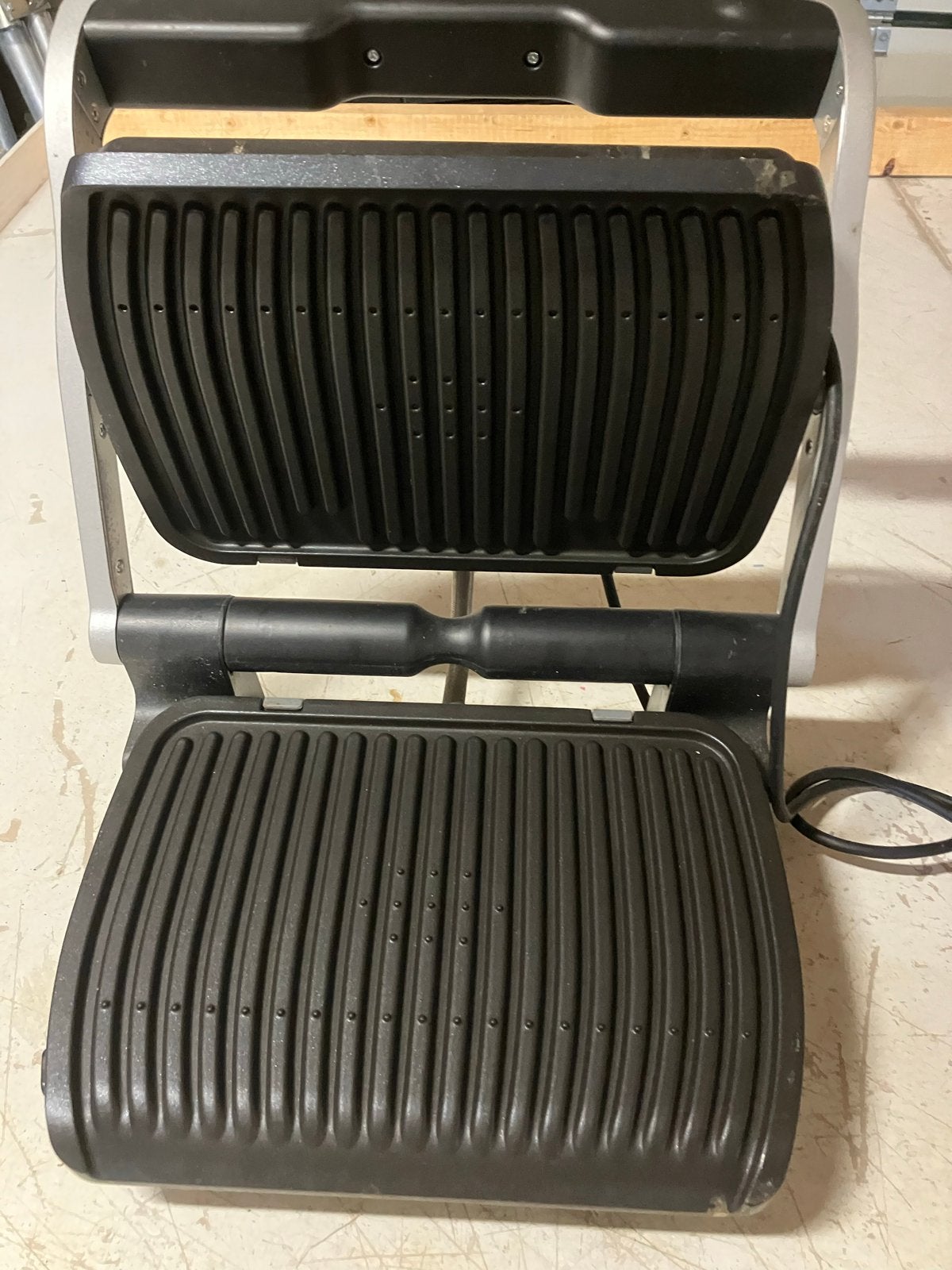 Tefal OptiGrill Contactgrill - Perfecte Grillresultaten, Ophalen of Verzenden, Gebruikt, Tafelgrill