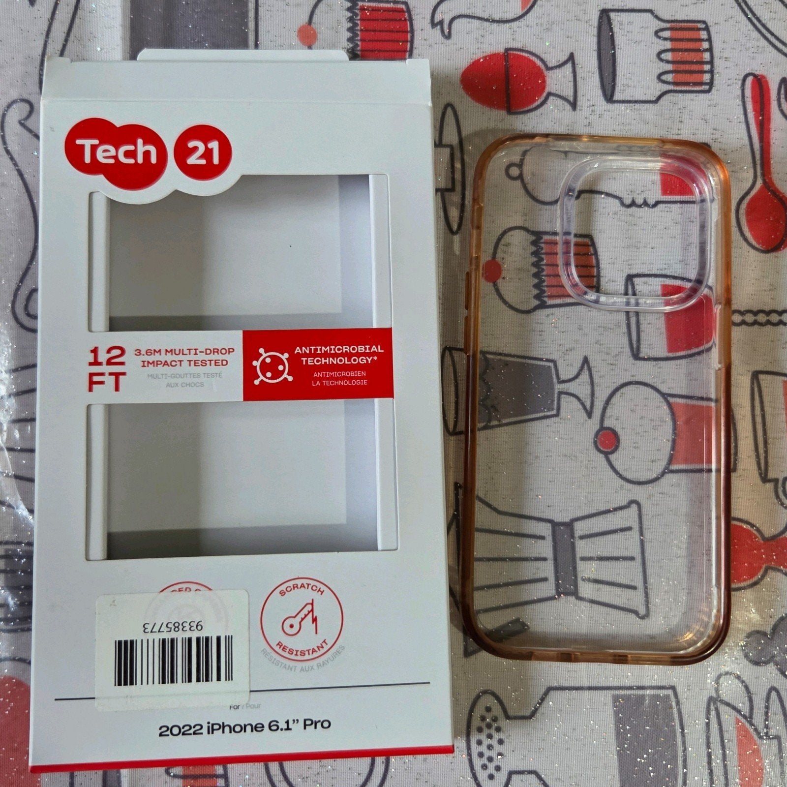 Tech21 clear case voor IPhone 14 pro, Ophalen of Verzenden, Nieuw, IPhone 14