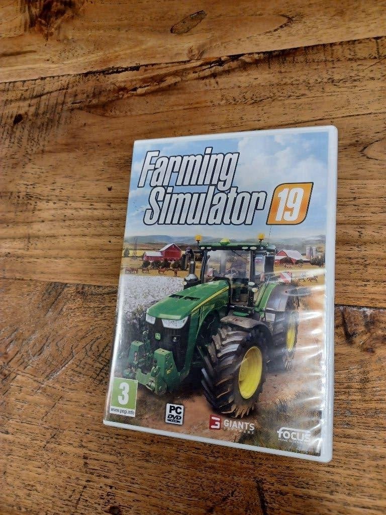 Farming simulator 19 pc versie, 1 speler, Ophalen of Verzenden, Zo goed als nieuw, Vanaf 3 jaar