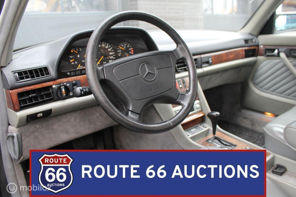Mercedes-Benz 500 SEL | 1981 | Route 66 Auctions, Auto's, Overige carrosserieën, Zwart, Mercedes-Benz, Bedrijf