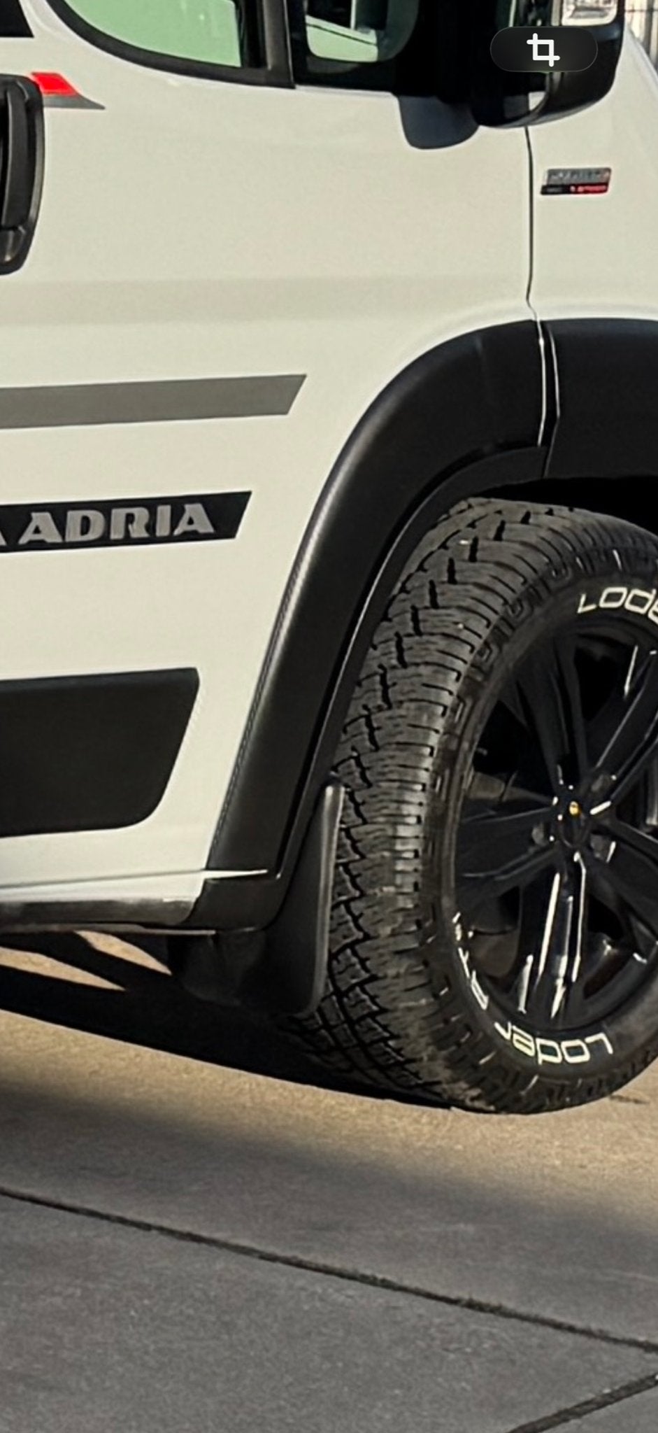 Spatlappen voorzijde Adria Twin Sports / Fiat Ducato (Maxi), Fiat, Voor, Singaporestraat 92 1175 Lijnden, Nieuw