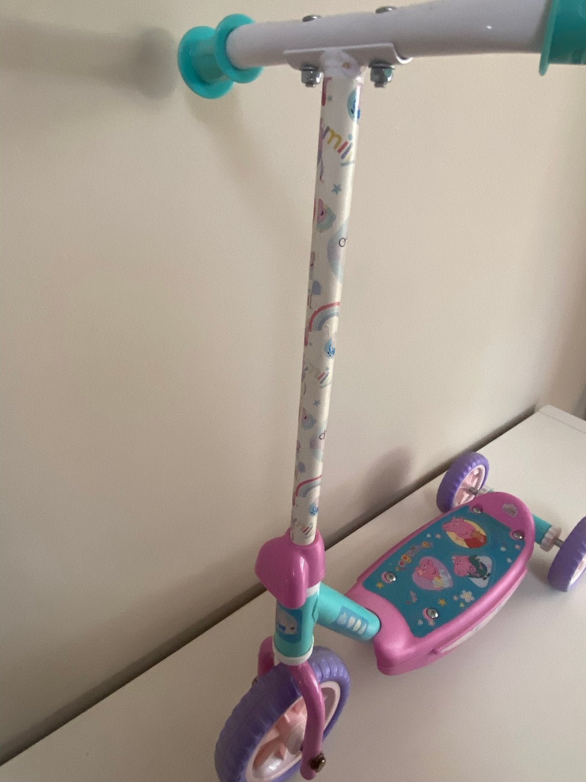 Step peppa pig, Ophalen of Verzenden, Zo goed als nieuw, Gewone step