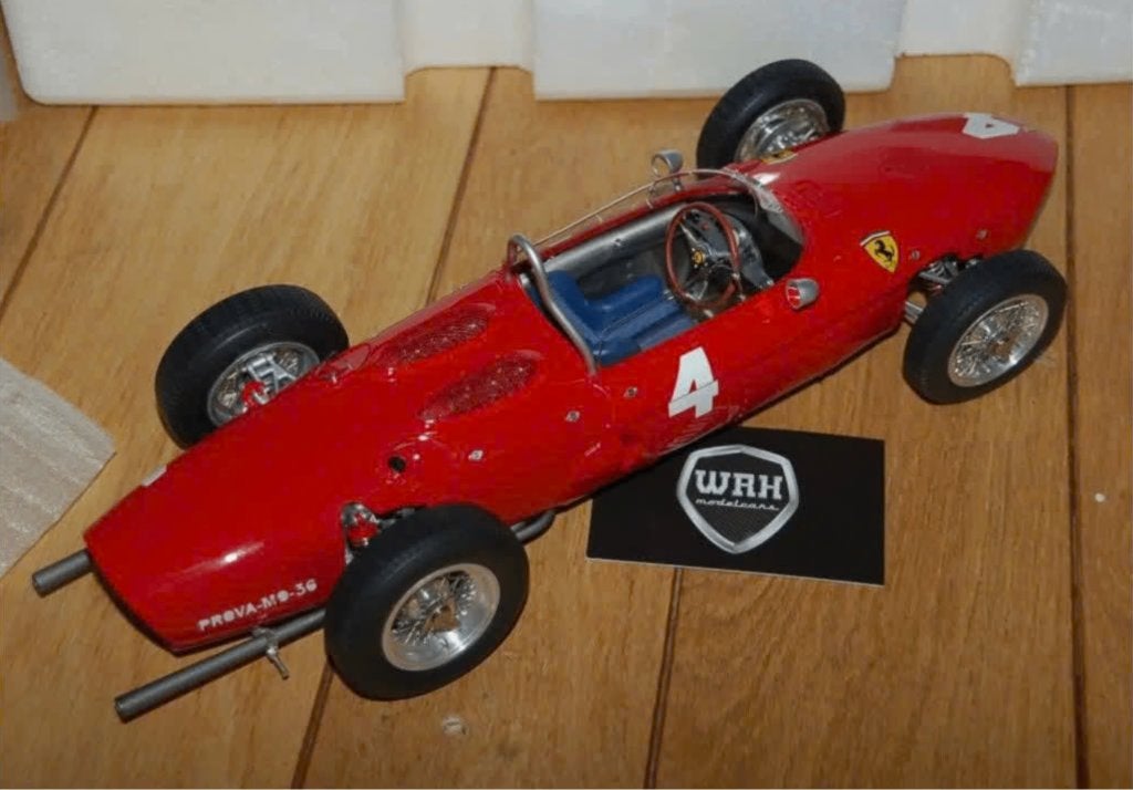 1:12 FERRARI F1 156 #4 SHARKNOSE CMC C-007 LTD 500 PCS WRH, Verzenden, Zo goed als nieuw, 1:9 t/m 1:12, Auto