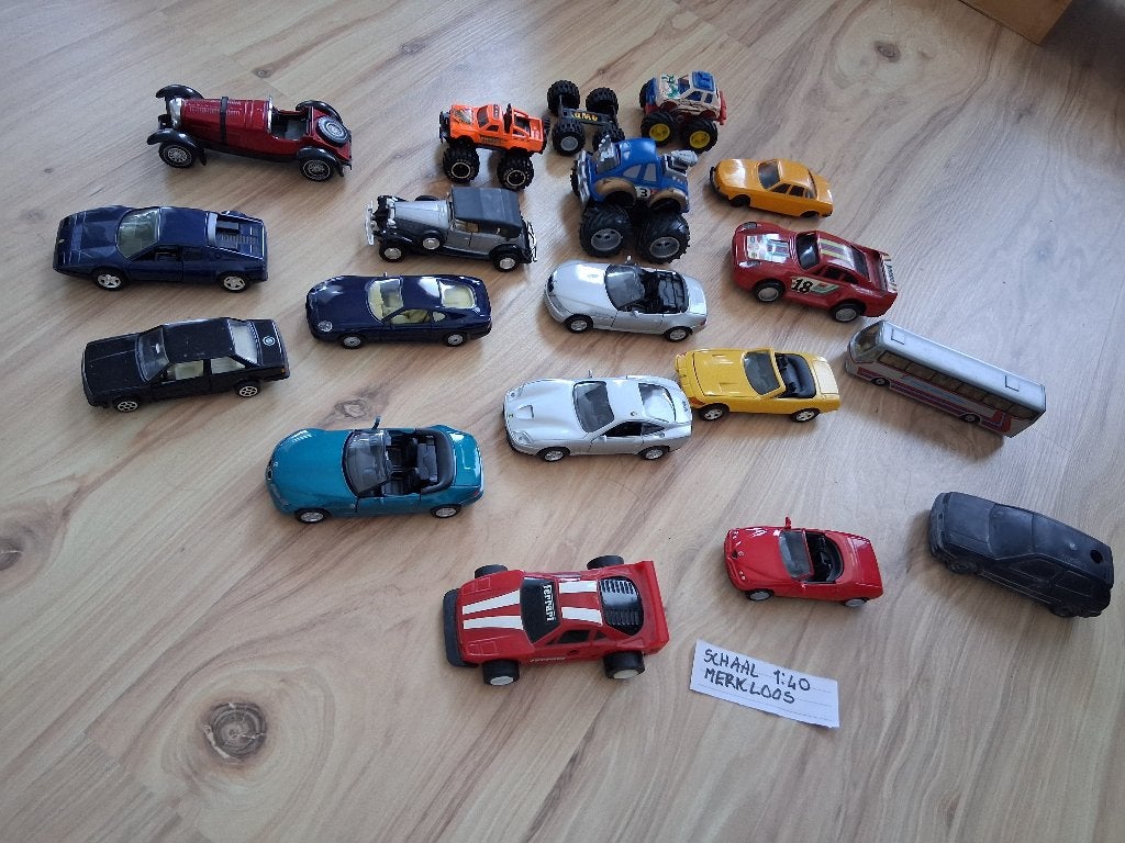 Grote partij Modelauto's, Ophalen of Verzenden, Gebruikt, Auto's
