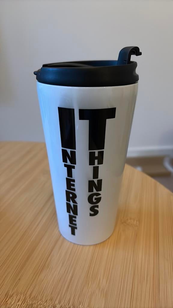 Travel coffee mug / thermosfles, Ophalen of Verzenden, Zo goed als nieuw