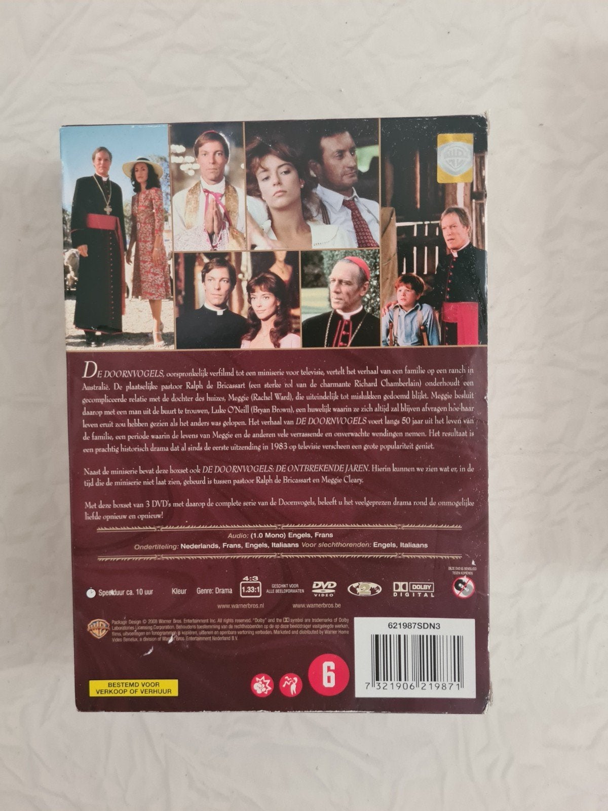 Dvdbox Doornvogels, complete serie!!, Cd's en Dvd's, Ophalen of Verzenden, Zo goed als nieuw
