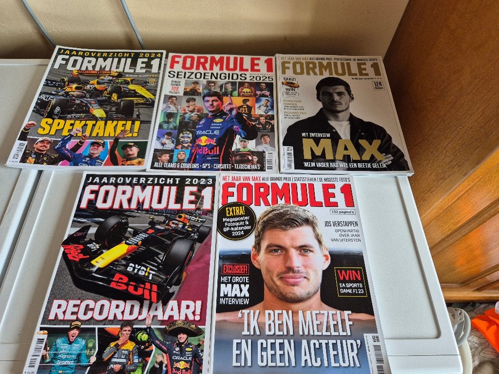 Jaarboeken FORMULE 1, Ophalen of Verzenden, Gebruikt, Formule 1
