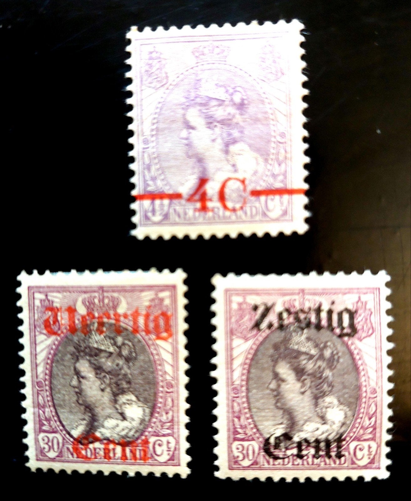 Nederland 1919 Nvph 102-103 ongebruikt., Postzegels en Munten, Postzegels | Nederland, Ophalen of Verzenden, T/m 1940, Postfris